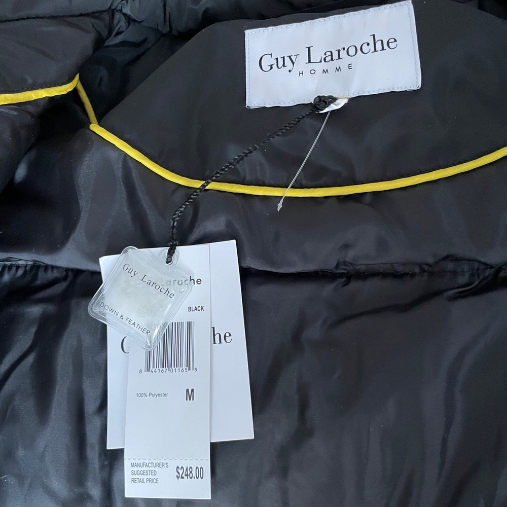 Men’s guy laroche down feather coat - Picture 3 of 7